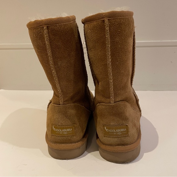 Koolaburra Tan Suede Winter Boots - Picture 5 of 9